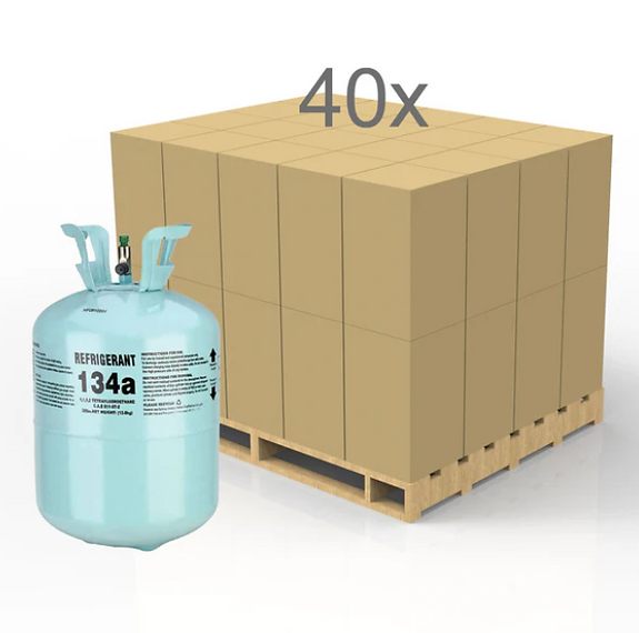 R-134a Virgin Refrigerant, 30 lb Cylinder (AHRI-700 Certified)