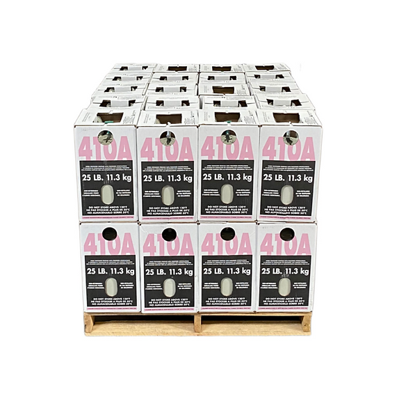 R-410A Virgin Refrigerant, 25 lb Cylinder (AHRI-700 Certified)
