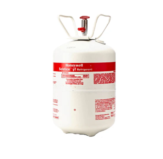 R-1234yf HFO Refrigerant, 10 lb Cylinder