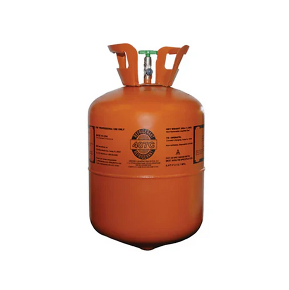 R-407C Virgin Refrigerant, 25 lb Cylinder (R-22 Replacement)
