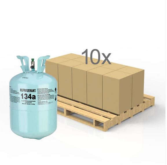 R-134a Virgin Refrigerant, 30 lb Cylinder (AHRI-700 Certified)