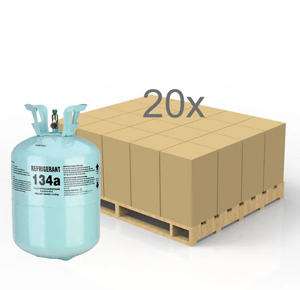 R-134a Virgin Refrigerant, 30 lb Cylinder (AHRI-700 Certified)