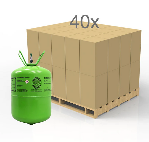 R-407A Virgin Refrigerant, 25 lb Cylinder