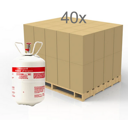 R-1234yf HFO Refrigerant, 10 lb Cylinder